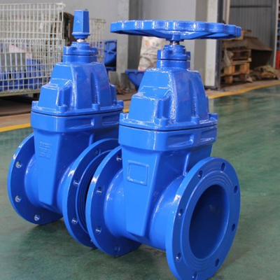 Dn150 Pn16 Ggg50 Flanşlı Savak Vanası Sfero Döküm Savak Vanası 6 İnç