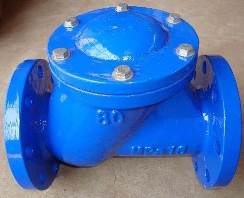 Ggg40 Sfero Döküm Çekvalf DN400 PN16 Çift Yönlü Metal Çekvalfler