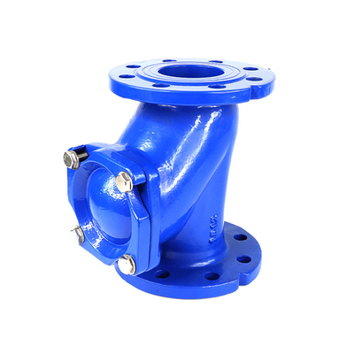 QT450 DN80 Küresel Çekvalf Flanşlı Tip Dökme Demir DN150 PN16 Elastik Kauçuk