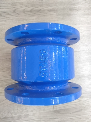Susturucu QT450 Flanşlı Tip Çek Valf Susturucu Kanalizasyon PN10 PN16 Demir