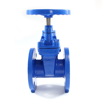 PN10 PN16 Basınç Kontrolü Yumuşak Mühürlü Kapı Valfları Ggg40 Flanged Body